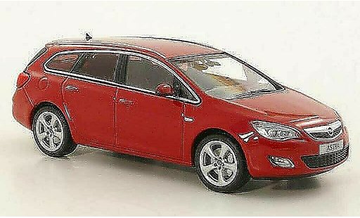 Opel Astra Sports Tourer 1/43 Minichamps Sportstourer red 2010 diecast model cars