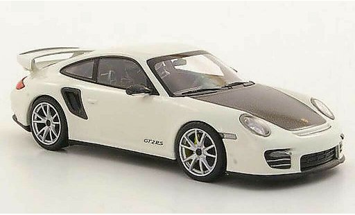 Porsche 911 GT2 RS 1/43 Minichamps 2010 (II) white/Carbonoptik diecast model cars