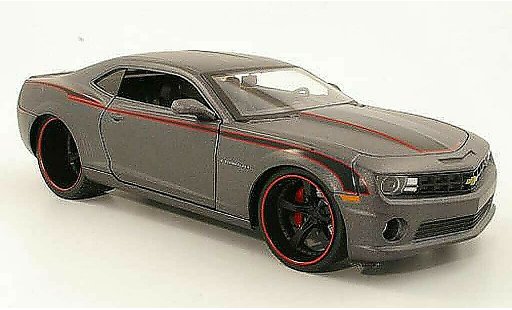 Chevrolet Camaro SS 1/18 Jada Toys grey/black 2010 diecast model cars