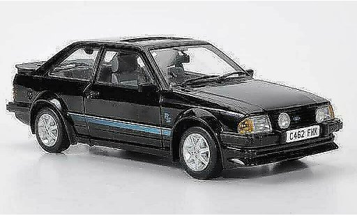 Ford Escort MK3 1/18 Sun Star Turbo black RHD 1984 diecast model cars