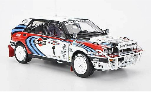 Lancia Delta HF Integrale 1/18 Sun Star 16V No.1 Martini J.Recalde/M.Christie Safari Rally 1991 diecast model cars