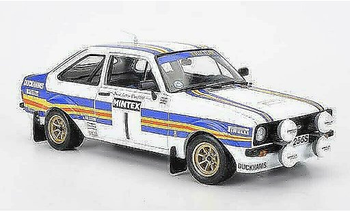 Ford Escort RS 1800 1/18 Sun Star No.1 rothmans Mintex Internatinal Rally 1981 P.Airikkala/P.Short diecast model cars