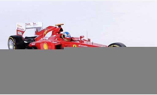 Ferrari F1 F2012 1/18 Hot Wheels No.5 F.Alonso Saison diecast model cars