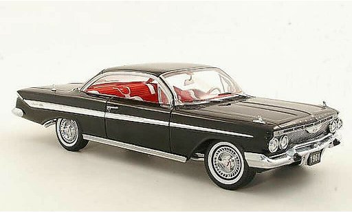 Chevrolet Impala Coupe 1/18 Sun Star 1961 Sport black diecast model cars