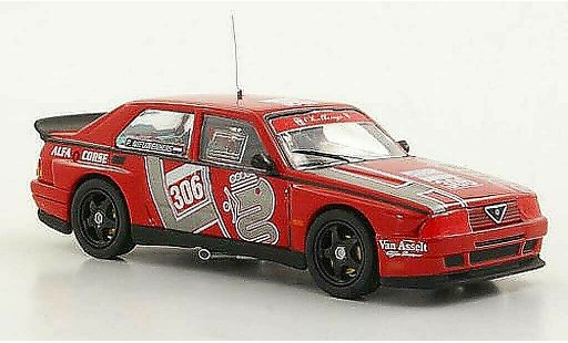 Alfa Romeo 75 evoluzione 1/43 M4 No.306 P.Nieuwenhuis IMSA 1989 diecast model cars