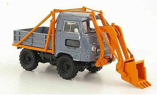 Sinpar Castor MAD Pierrefitte 1/43 Eligor avec Presto-Bull Ladeschaufel diecast model cars