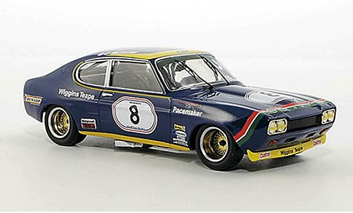 Ford Capri RS 2600 1/43 Trofeu MkI No.8 B.Muir Super Sports 200 Silverstone 1972 diecast model cars