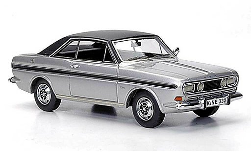 Ford Taunus 15M 1/43 Neo P6 Coupe grey /black diecast model cars