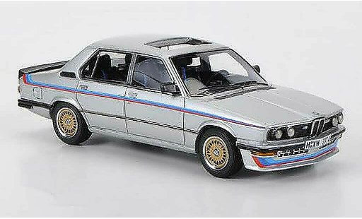 Bmw 535 m 1/43 Neo i (E12) grey avec Motorsport-stripes 1978 diecast model cars