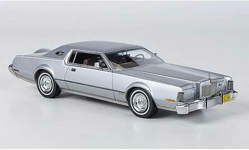 Lincoln Continental 1973 1/43 Neo MK IV grey /grey diecast model cars