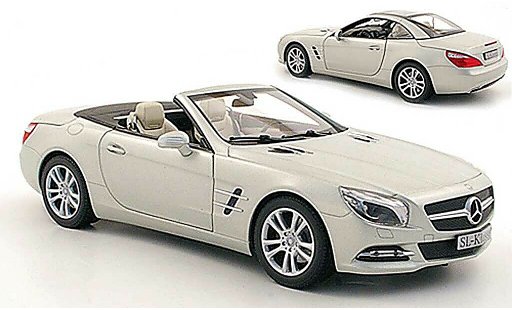 Mercedes Classe SL Base 1/18 Norev (R231) grey metallisee 2012 diecast model cars
