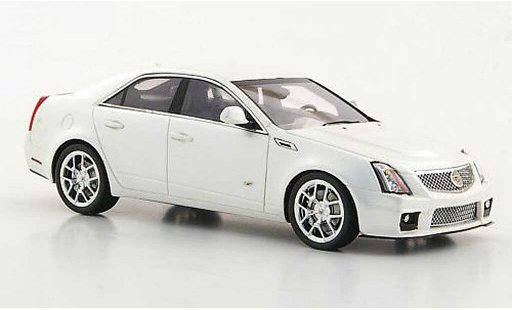 Cadillac CTS-V V 1/43 Luxury Collectibles white 2011 diecast model cars