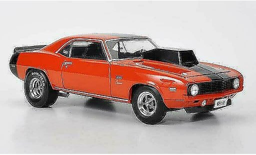 Chevrolet Camaro SS 1/18 Highway 61 Baldwin Motion Pro Stock orange/black 1969 diecast model cars