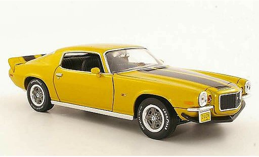 Chevrolet Camaro Z28 1/18 Ertl yellow/black 1971 diecast model cars