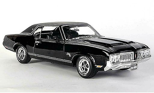 Oldsmobile Cutlass SX 1/18 Ertl black/mattblack 1970 diecast model cars
