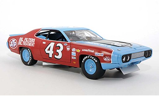 Plymouth Road Runner 1972 1/18 Ertl No.43 Richard Petty diecast model cars