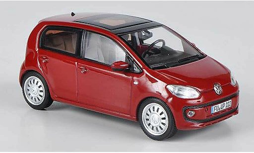 Volkswagen Up 2011 1/43 Schuco red 5-turig diecast model cars