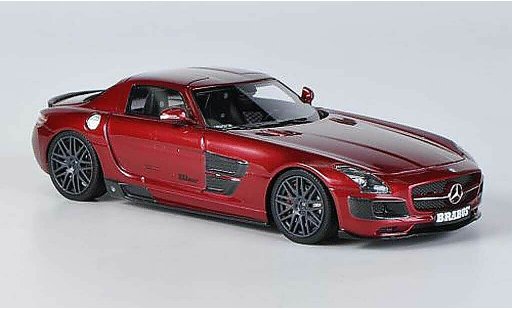 Mercedes 700 Biturbo 1/43 Schuco Brabus red diecast model cars