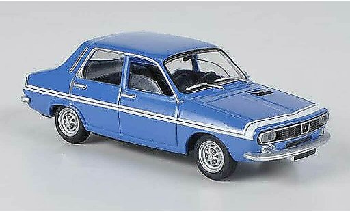Renault 12 Gordini 1/43 Solido blue/white 1971 diecast model cars