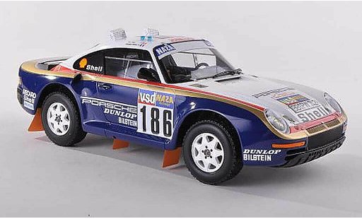 Porsche 959 1986 1/43 TrueScale Miniatures /50 No.186 Rothmans Rally Dakar R.Metge/D.Lemoyne diecast model cars