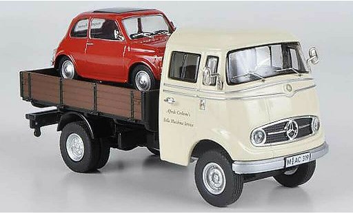 Mercedes L319 Base 1/43 Premium ClassiXXs Fiat 500 Bella Macchina Service diecast model cars