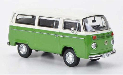 Volkswagen T2 B 1/43 Premium ClassiXXs Bus L green/white diecast model cars