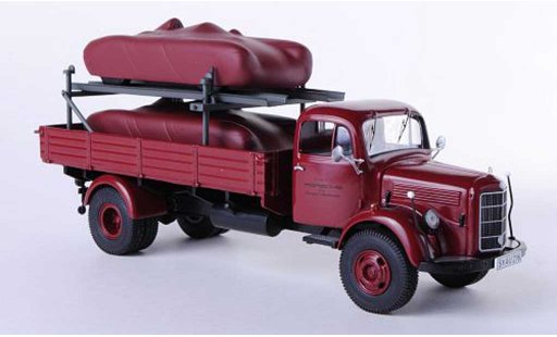 Mercedes L3500 Base 1/43 Premium ClassiXXs flatbed Porsche with 2 verhullten Spydern diecast model cars