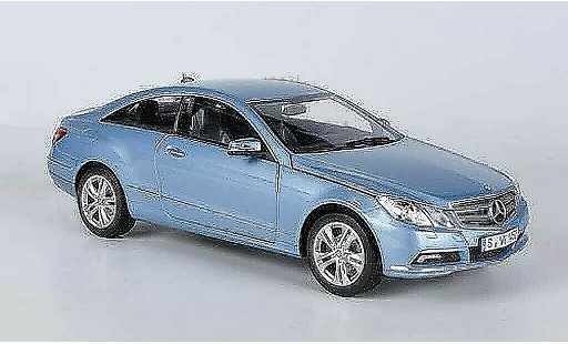 Mercedes 500 Coupe 1/18 Norev blue 2009 diecast model cars