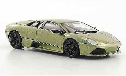 Lamborghini Murcielago LP640 1/43 Minichamps LP 640 greygreen avec Figur 2006 diecast model cars