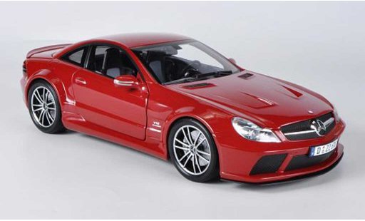Mercedes B 65 1/18 Minichamps AMG Black Series (R230) red 2009 diecast model cars