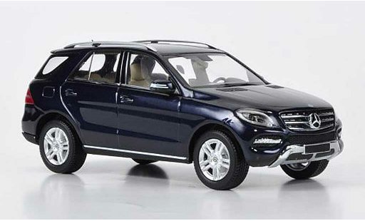 Mercedes Classe M Base 1/43 Minichamps blue 2011 diecast model cars