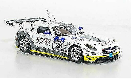 Mercedes SLS GT3 1/43 Minichamps AMG GT3No.36 Rowe Racing 24h Nurburgring 2011 diecast model cars