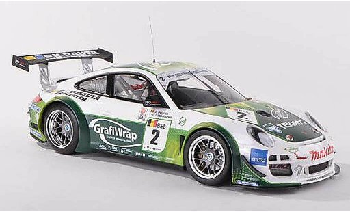 Porsche 911 GT3 1/18 Minichamps R 2011 No.2 Prospeed Competition FIA Meisterschaft Lappalainen/Heylen diecast model cars