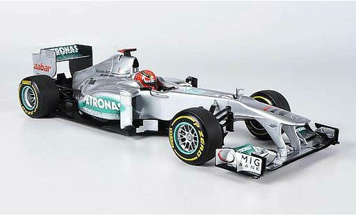 Mercedes F 2009 1/18 Minichamps AMG Team No.7 Petronas M.Schumacher Showcar 2012 diecast model cars