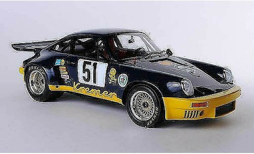 Porsche 911 RSR 1/18 Spark 3.0 No.51 Kremer Racing B.Wollek 1975 diecast model cars