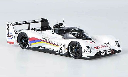 Peugeot 905 1992 1/43 Spark EV1 bis No.31 Esso 24h Le Mans diecast model cars