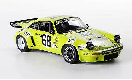 Porsche 911 Carrera 1/43 Spark No.68 G.Verrier / F.Vetsch / J.-R.Corthay 24h Le Mans 1975 diecast model cars