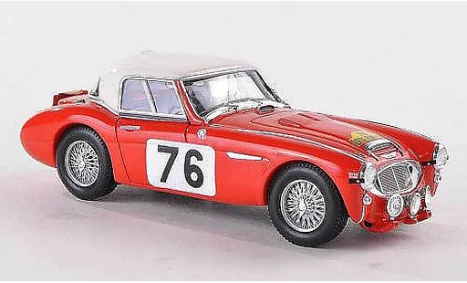Austin Healey 3000 course 1/43 Spark No.76 Rally Liege-Rome-Liege 1960 P.Moss/A.Wisdom diecast model cars