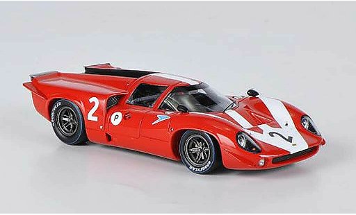 Lola T70 1967 1/43 Spark MkIII No.2 J.Surtees / D.Hobbs BOAC 500 diecast model cars