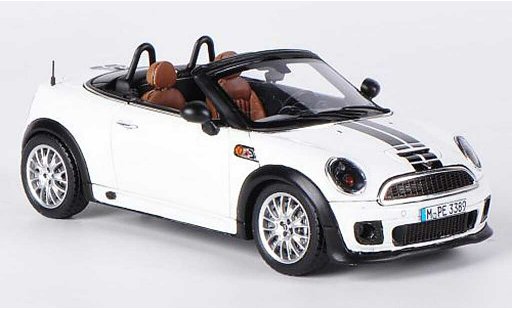 Mini Roadster Base 1/43 Spark white/black 2012 diecast model cars