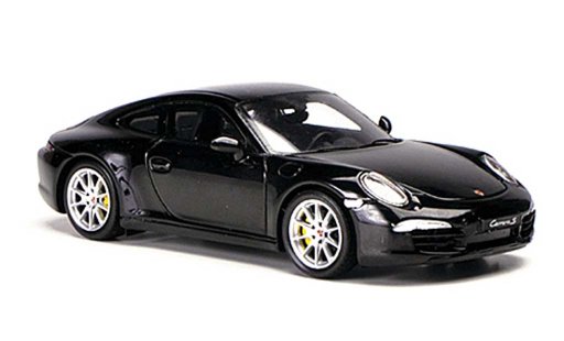 Porsche 911 S 1/43 Spark Carrera black 2012 diecast model cars