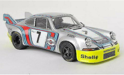 Porsche 911 RSR 1/43 Spark 2.8 Long Tail No.7 Martini Racing Zeltweg 1973 G.van Lennep/H.Muller diecast model cars