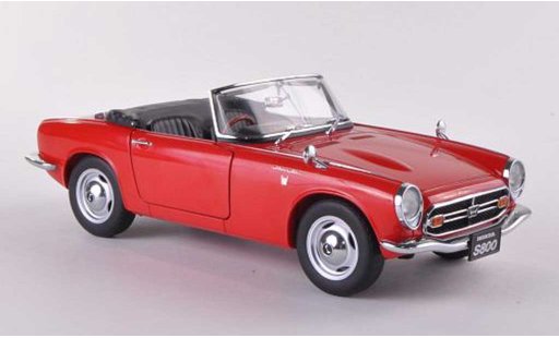 Honda S800 Roadster 1/18 Autoart red 1966 diecast model cars