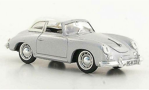 Porsche 356 1952 1/43 Brumm Hardtop white/grey diecast model cars