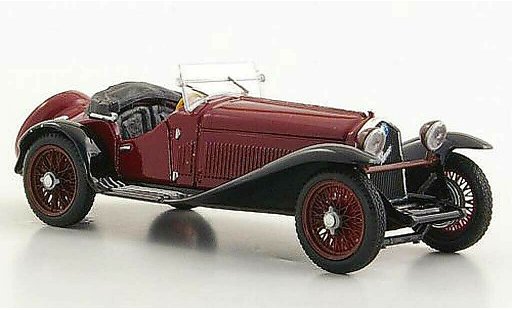 Alfa Romeo 2300 berlina 1/43 Brumm red/black diecast model cars