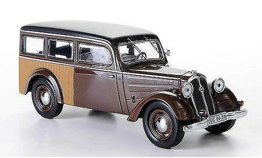 IFA F8 Kombi 1/43 IST Models Estate brown/brown 1955 diecast model cars