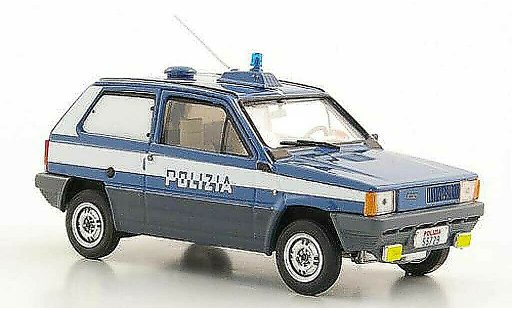 Fiat Panda 45 1/43 Brumm Polizia Stradale - Squadra Cinofili Police (I) 1980 diecast model cars