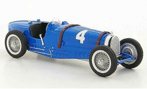 Bugatti Type 59 grand prix 1/43 Brumm No.4 R.Dreyfus GP Belgien 1934 diecast model cars