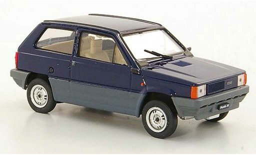 Fiat Panda 30 1/43 Brumm blue 1980 diecast model cars