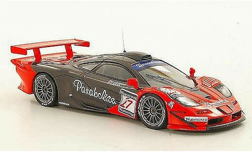 McLaren F1 GTR GTR Long Tail 1/43 HPI Longtail No.27 Parabolica C.Goodwin / G.Ayles Silverstone 1997 diecast model cars